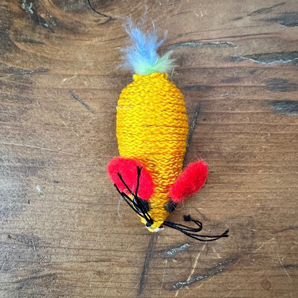 Textured Cat Toy Mouse NWOT - Picture 9 of 9